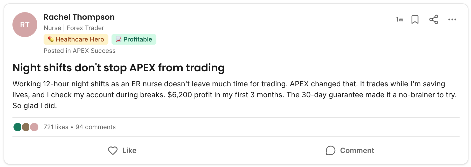 Community testimonial 11